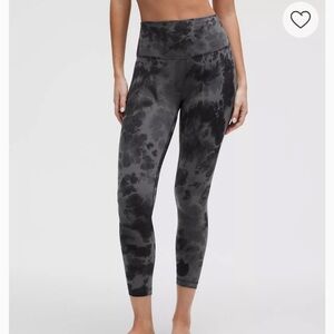 Lululemon Align High Rise “25 Diamond Dye Leggings